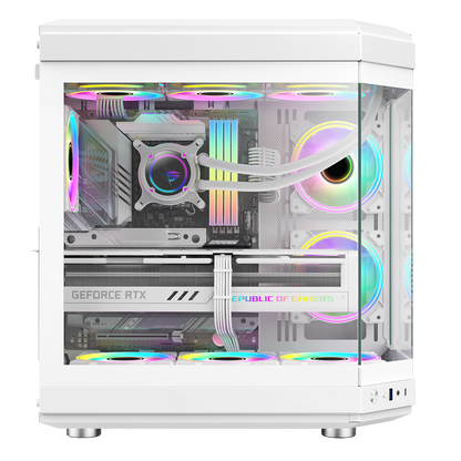 Hype Gaming Powerhouse – Ryzen 5 7600X | RX 7600 | 32GB RGB RAM | 1TB NVMe | 360mm AIO