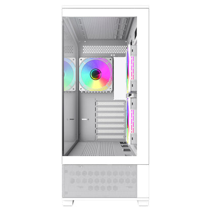 THE THEO — R5 5500 • RTX 2070 Super White • 16GB • 1TB NVMe • ARGB White Gaming PC