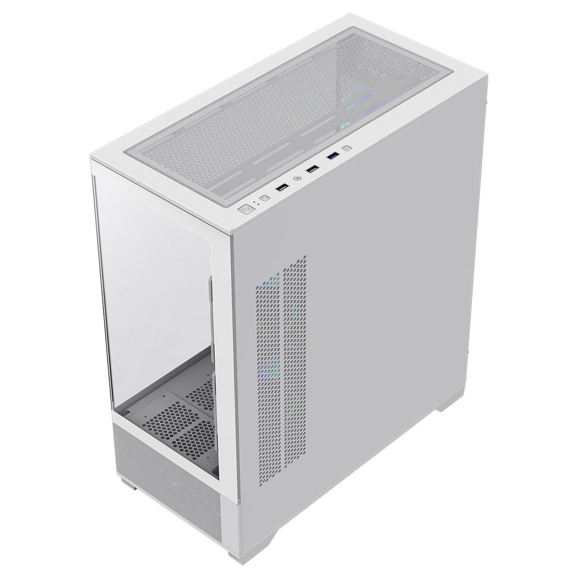 THE APEX PRO WHITE — Ryzen 5 5600XT | Arc B580 12GB | 16GB | 1TB NVMe | WiFi | Windows 11