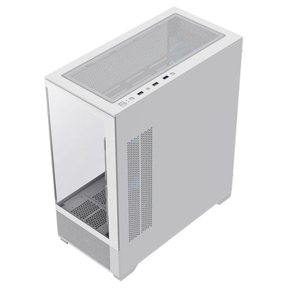 THE APEX PRO WHITE — Ryzen 5 5600XT | Arc B580 12GB | 16GB | 1TB NVMe | WiFi | Windows 11