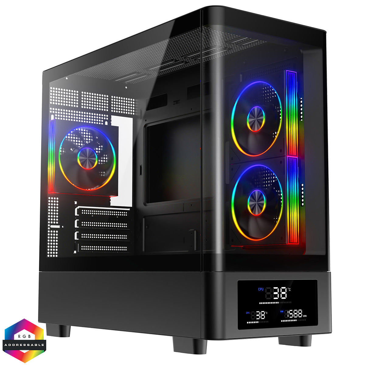 GRAVITY Elite Gaming PC – Ryzen 9800X3D • RTX 5080 16GB • 32GB DDR5 • AM5