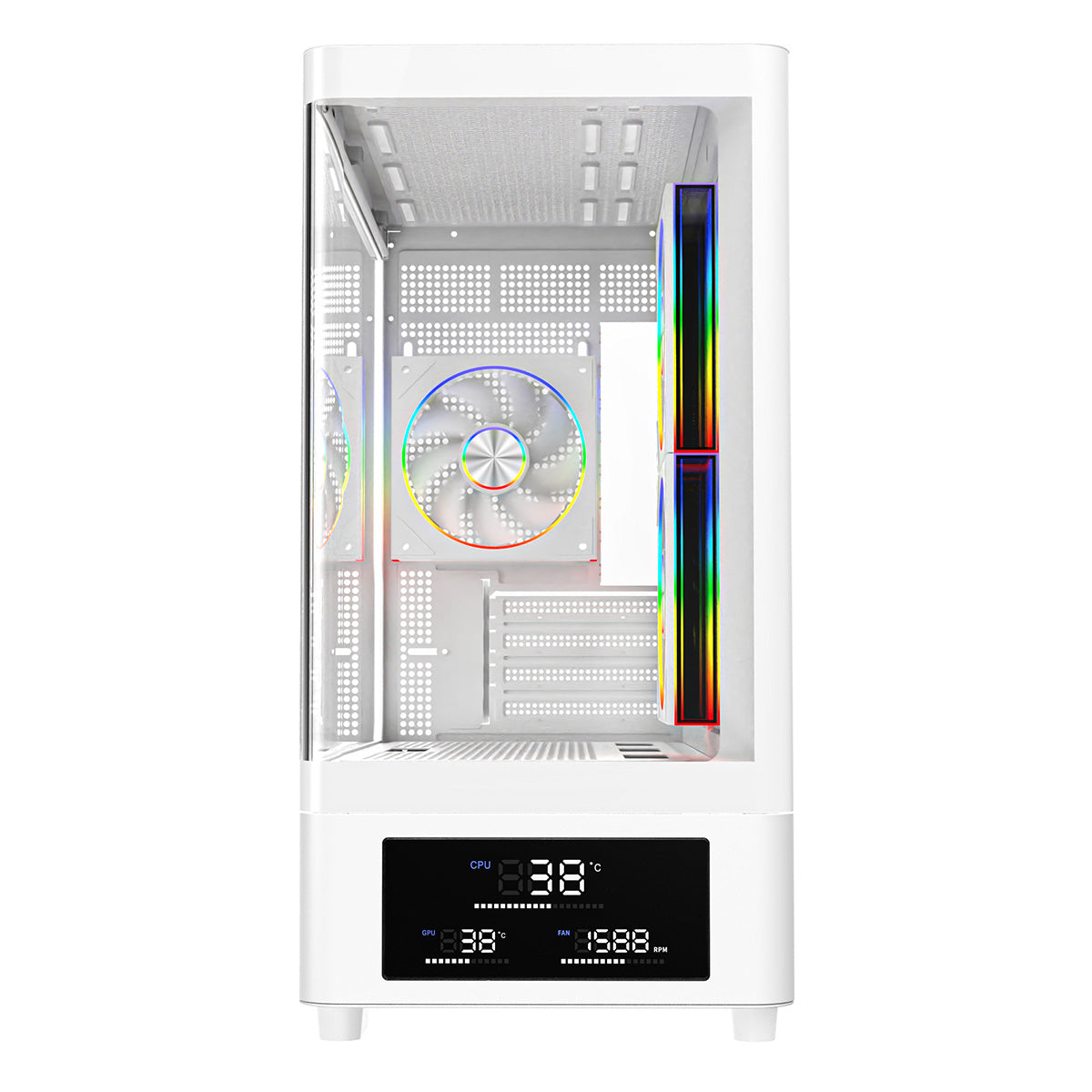 GRAVITY CORE SPEC WHITE – Ryzen 5 5600X • RTX 5060 8GB • 16GB RAM • Wi-Fi