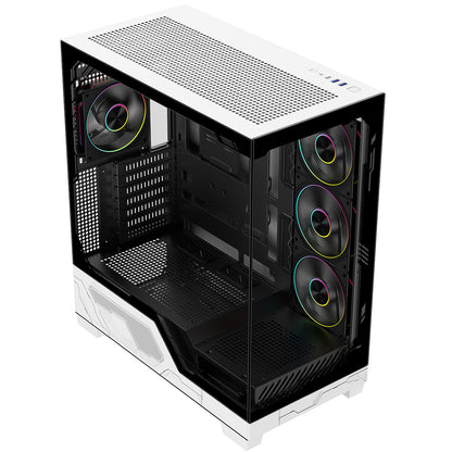 ULTRA WHITE Elite Gaming PC – Ryzen 9800X3D • RTX 5080 16GB • 32GB DDR5 • AM5