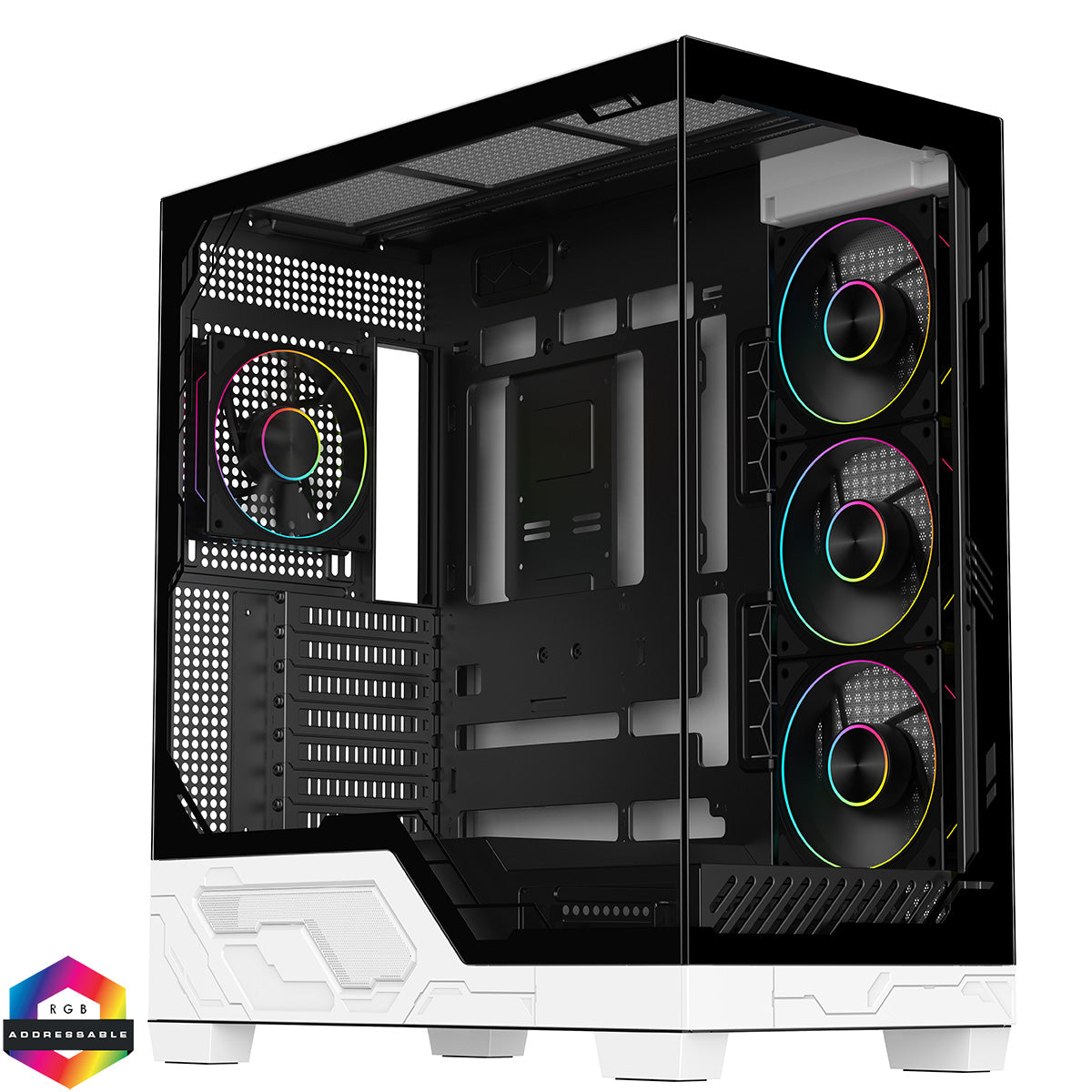 ULTRA WHITE Elite Gaming PC – Ryzen 9800X3D • RTX 5080 16GB • 32GB DDR5 • AM5