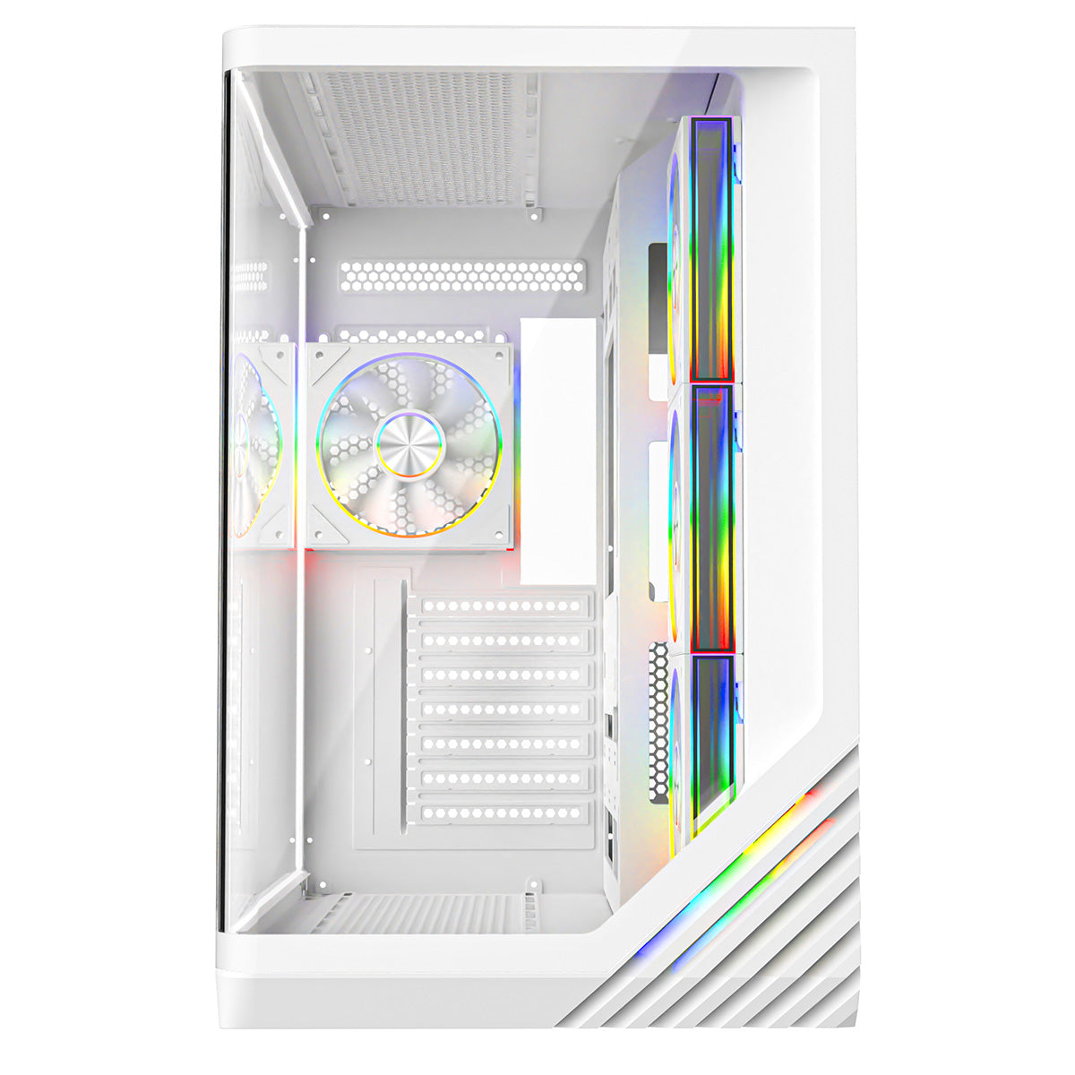 The Venus – White RTX 5060 Showcase Gaming PC