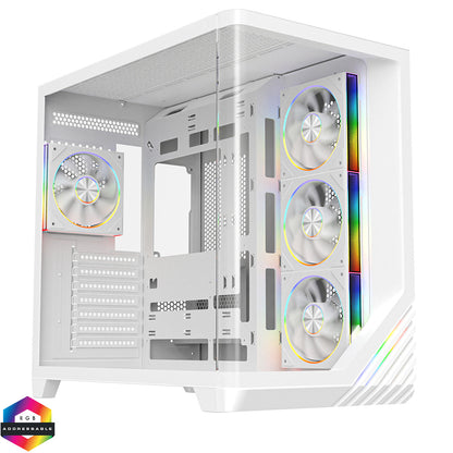The Venus – White RTX 5060 Showcase Gaming PC