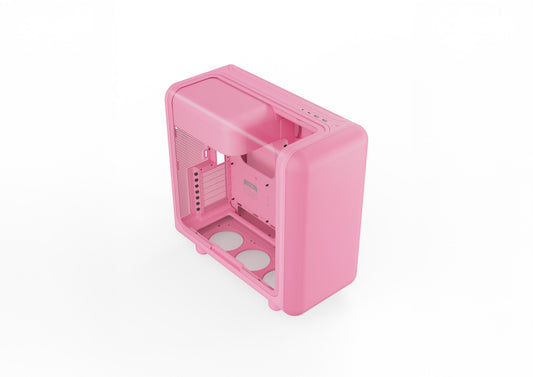 HYTE X50 MID TOWER CASE STRAWBERRY MILK