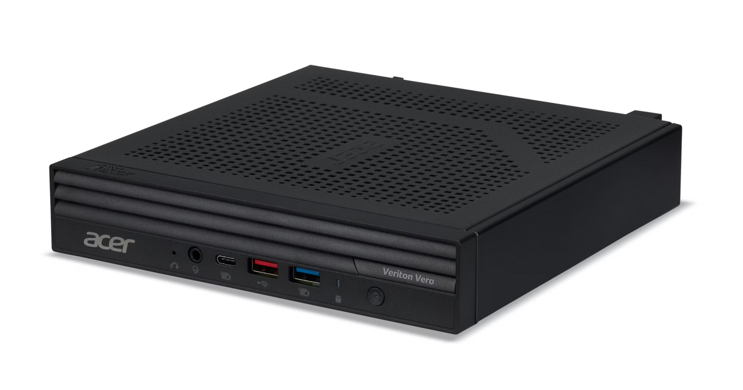 Acer Veriton 2000 VS2722G Desktop Computer - Intel Core i3 14th Gen i3-14100 - 8 GB - 256 GB PCI Express 4.0 SSD - Mid-tower