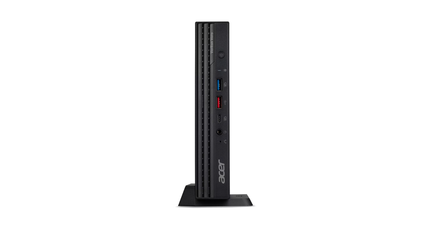 Acer Veriton 2000 VS2722G Desktop Computer - Intel Core i3 14th Gen i3-14100 - 8 GB - 256 GB PCI Express 4.0 SSD - Mid-tower
