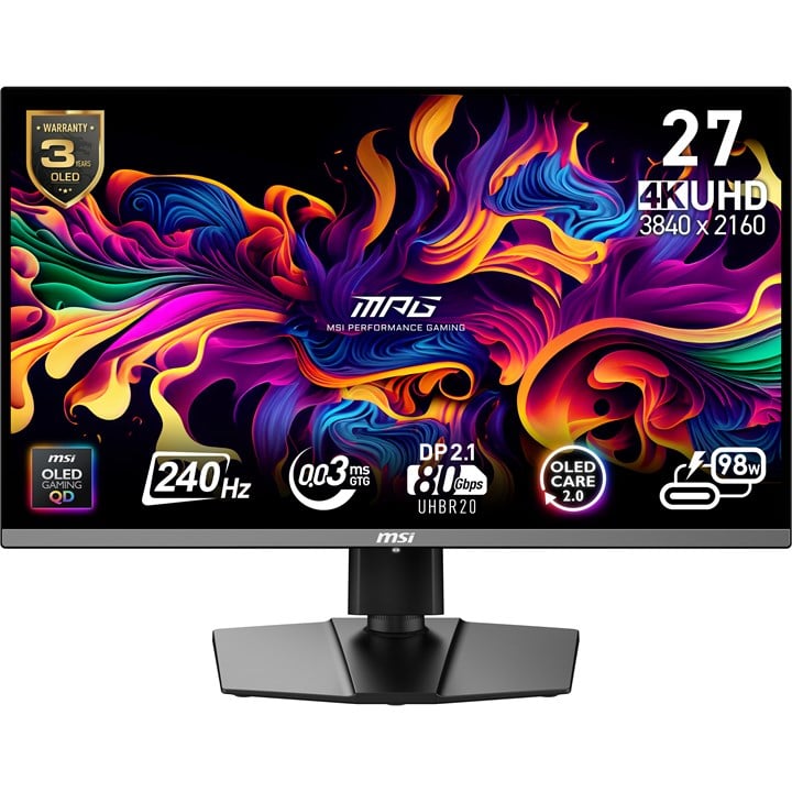 MSI MPG 272URX 26.5" QD-OLED Gaming Monitor