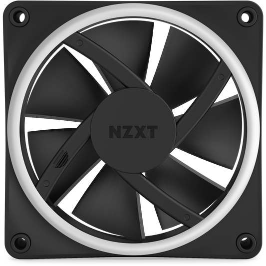 NZXT F140 RGB DUO 140MM PWM 1PK WHT
