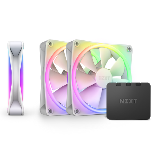 NZXT F120 RGB DUO 120MM PWM 3PK BLK