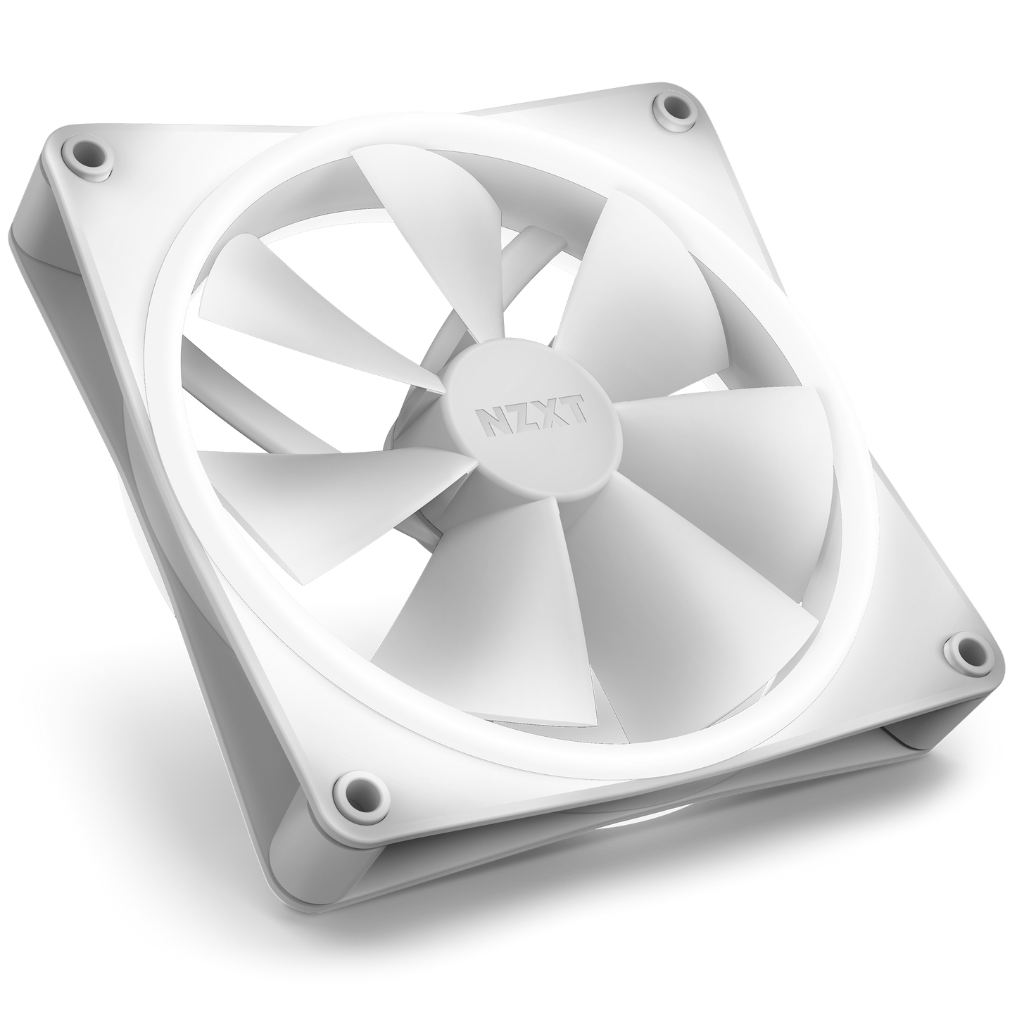 NZXT F140 RGB DUO 140MM PWM 2PK WHT