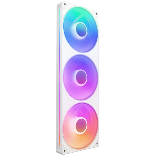 NZXT F360 RGB CORE TRIPLE FAN UNIT WHT