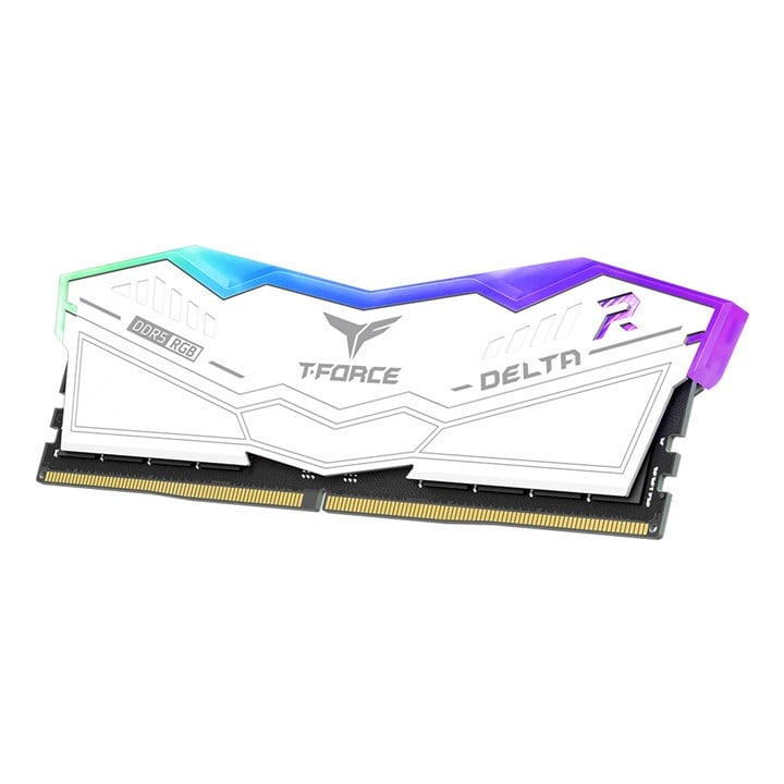 DELTA RGB DDR5 WHT 32GB(2X16GB) 6400