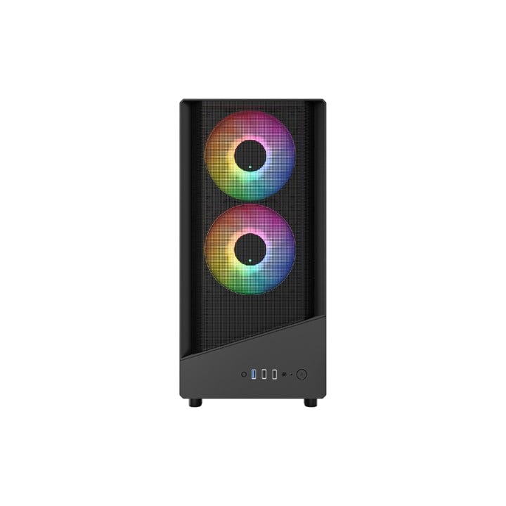 VIDA SPIRE ATX BLACK GAMING CASE