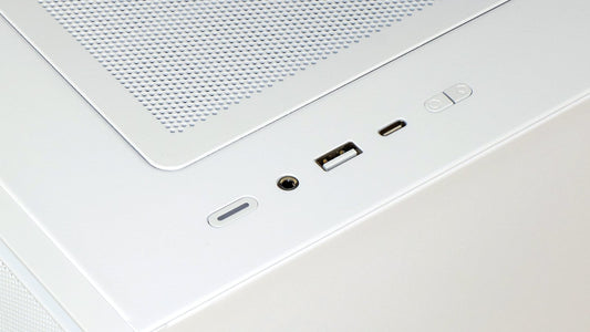 Pop 2 Air White TG RGB PC Case - Tempered Glass Airflow Design