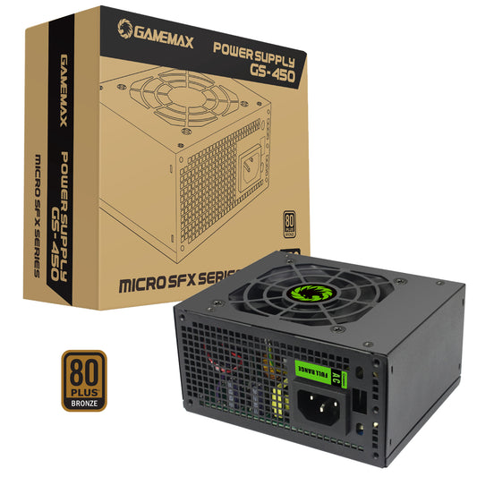GameMax GS450 450W 80 Plus Bronze SFX Power Supply