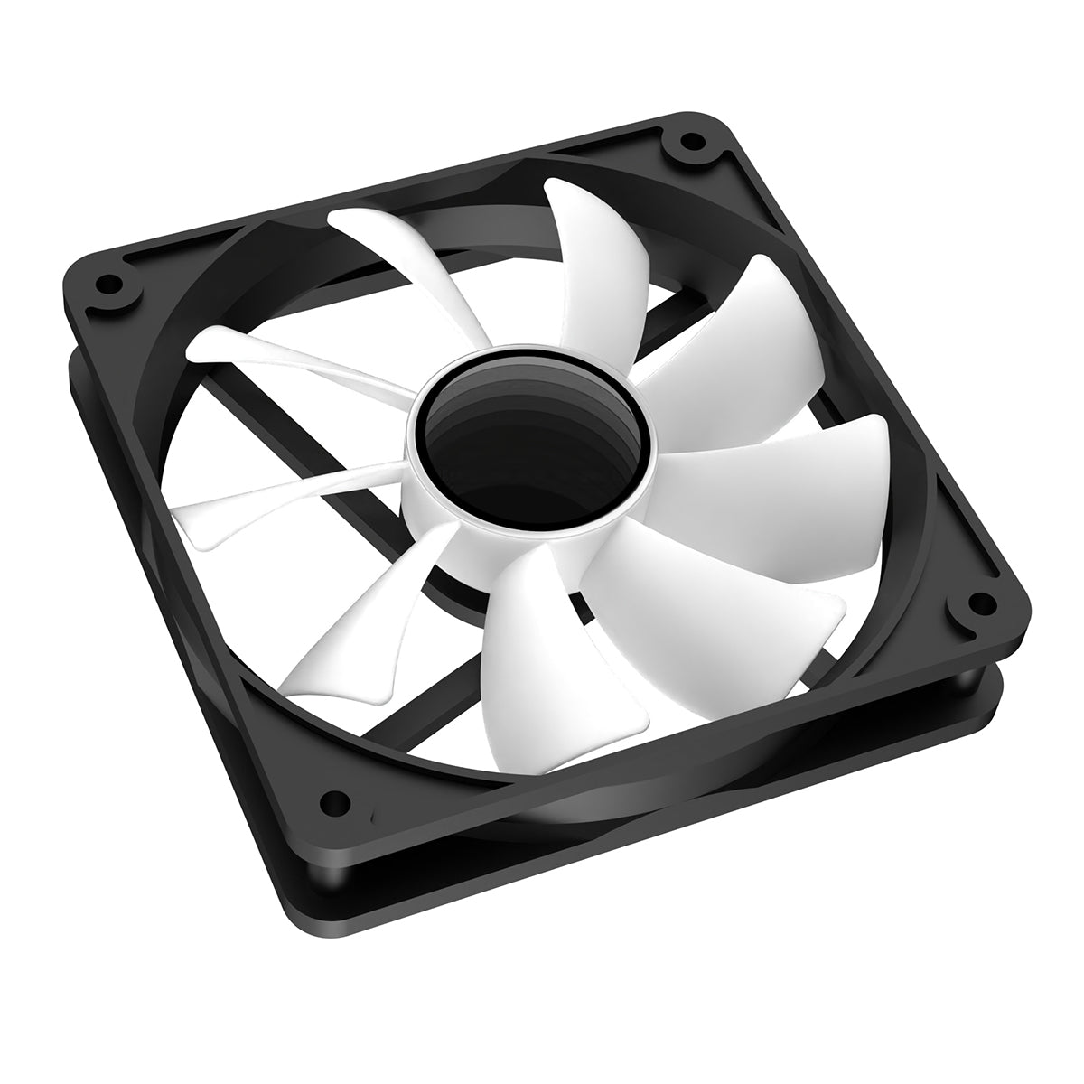 Halo 120mm Infinity ARGB Black 4pin PWM PC Cooling Fan - Pink Parsnip Computers