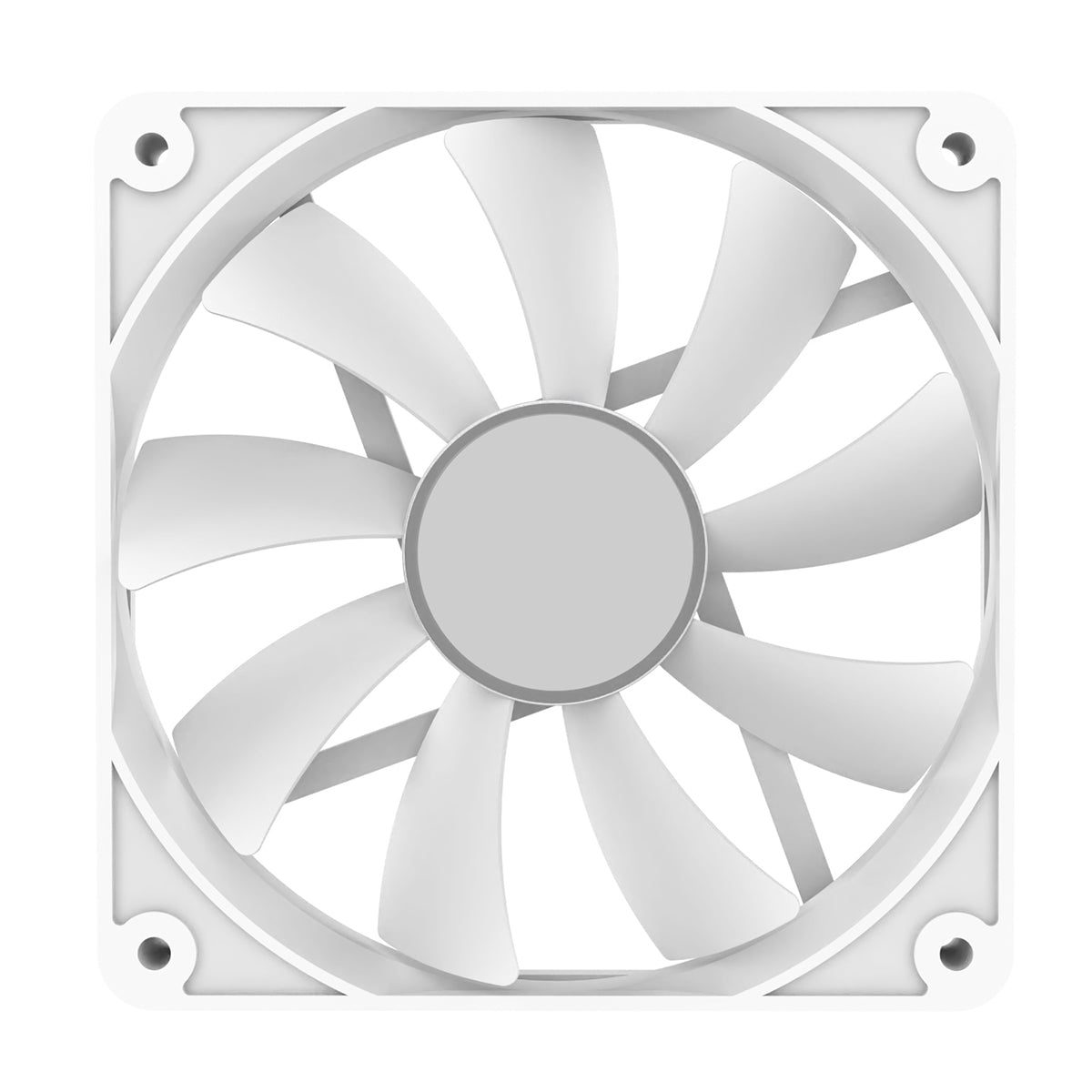 Halo 120mm Infinity ARGB White 4pin PWM PC Cooling Fan - Pink Parsnip Computers