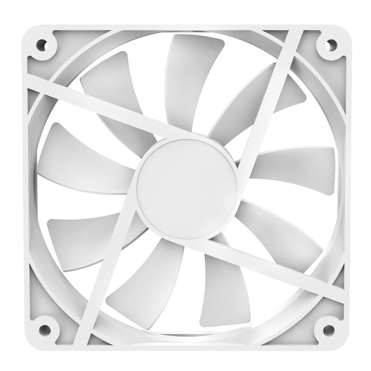 Halo 120mm Infinity ARGB White 4pin PWM PC Cooling Fan - Pink Parsnip Computers