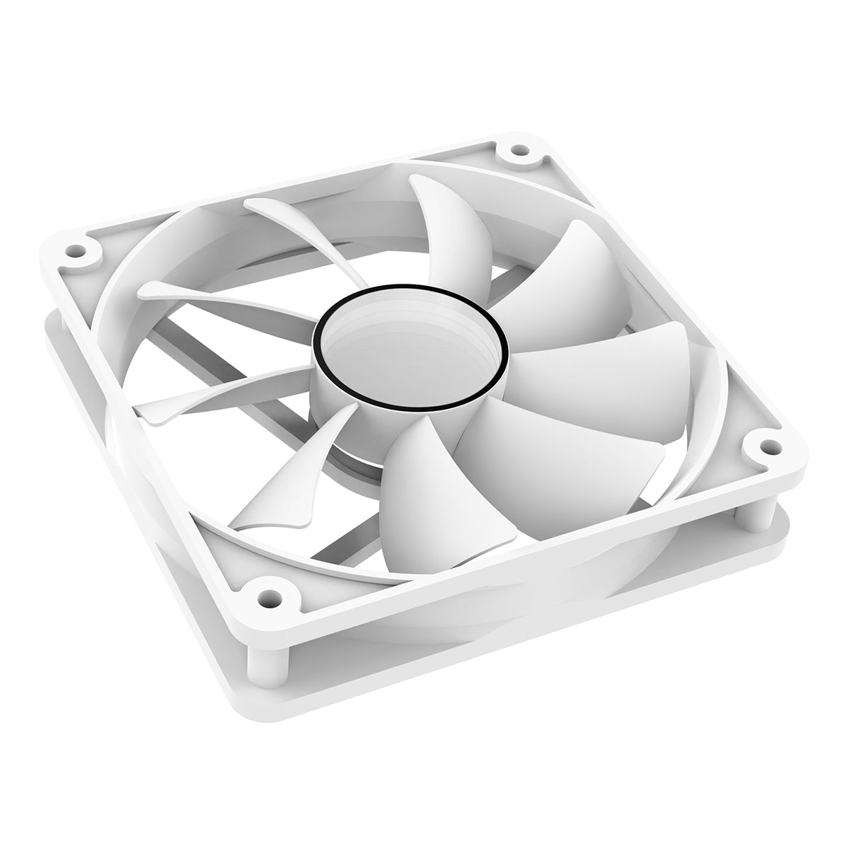 Halo 120mm Infinity ARGB White 4pin PWM PC Cooling Fan - Pink Parsnip Computers