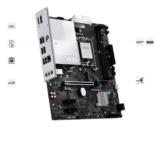 MSI 1851 PRO H810M-B M-ATX