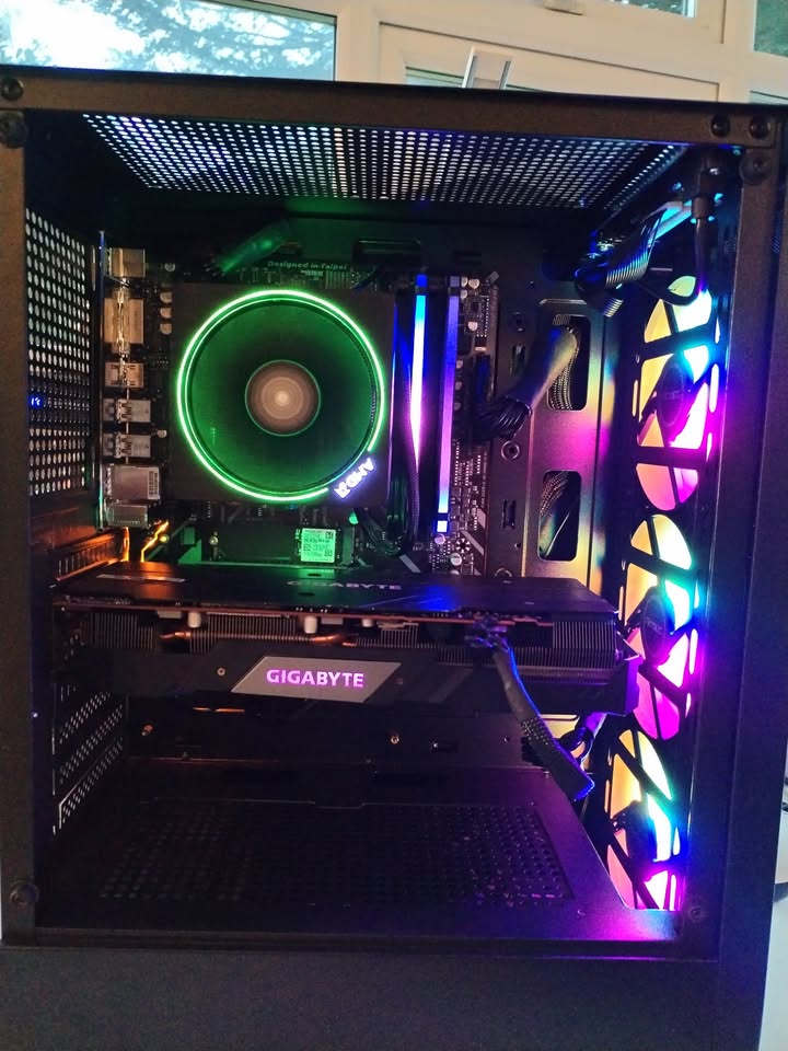 High - Performance 1080p Gaming PC | Ryzen 5 3600X | RX 5700 XT | 16GB RAM 🎮🔥AX20 Case - Pink Parsnip Computers