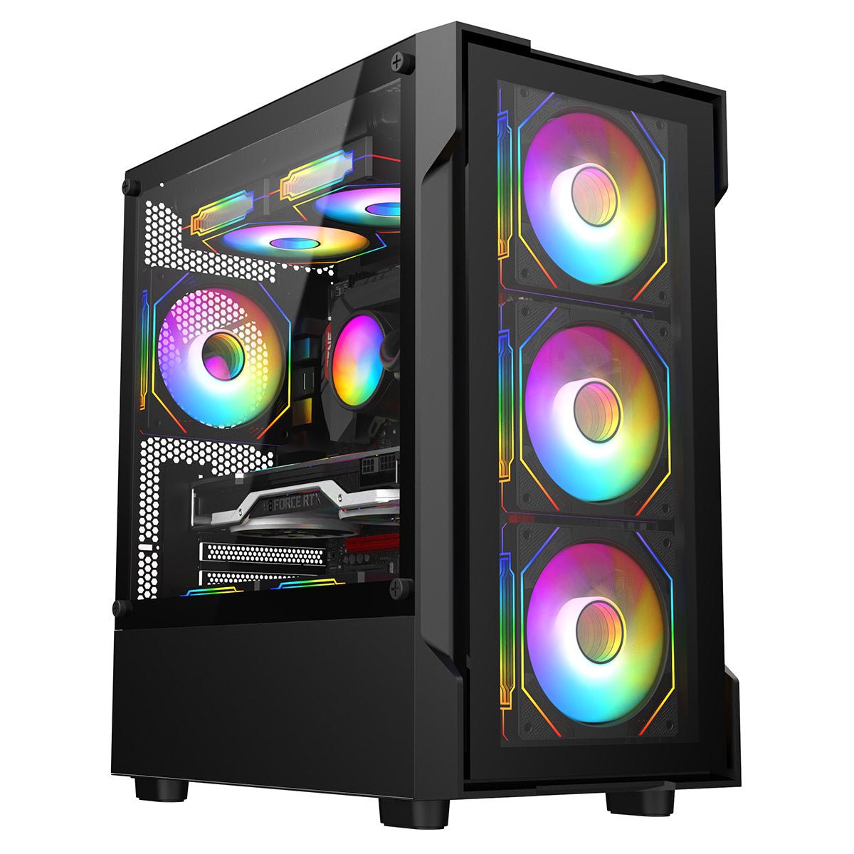 High - Performance 1440p Gaming PC | Ryzen 5 3600 | RX 5700 XT | 16GB RGB RAM 🎮🔥⚡ BOLT Case - Pink Parsnip Computers