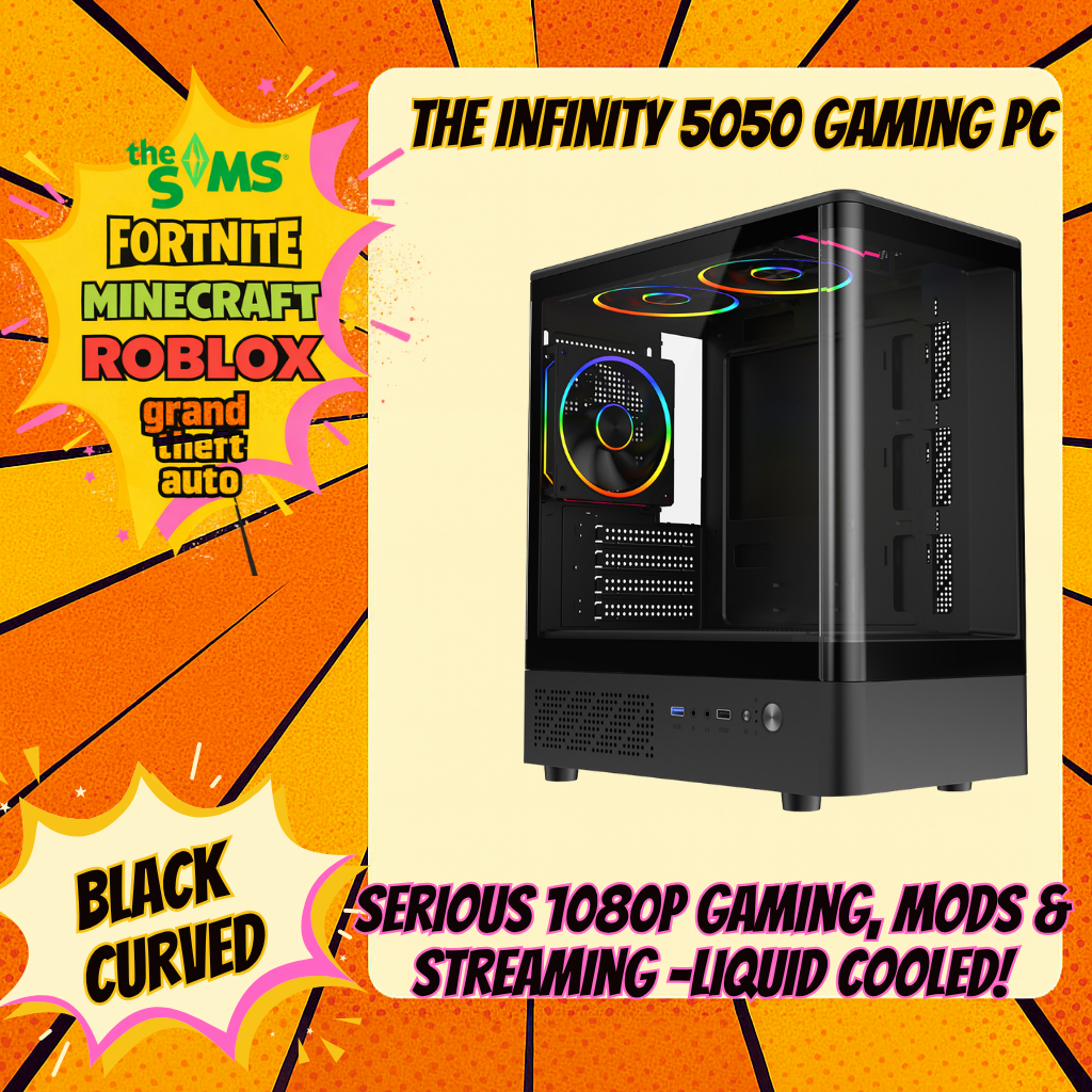 The Infinity 5050 - Serious 1080p Gaming, Mods & Streaming | DDR4
