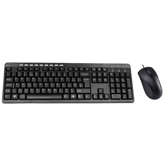 CiT KBMS-001 USB Keyboard  Mouse Combo Black Retail