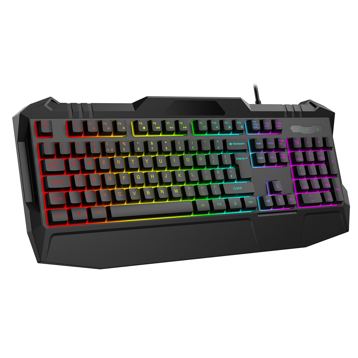 CiT Raptor 4-in-1 Keyboard Mouse Headset Mouse Pad Combo Kit