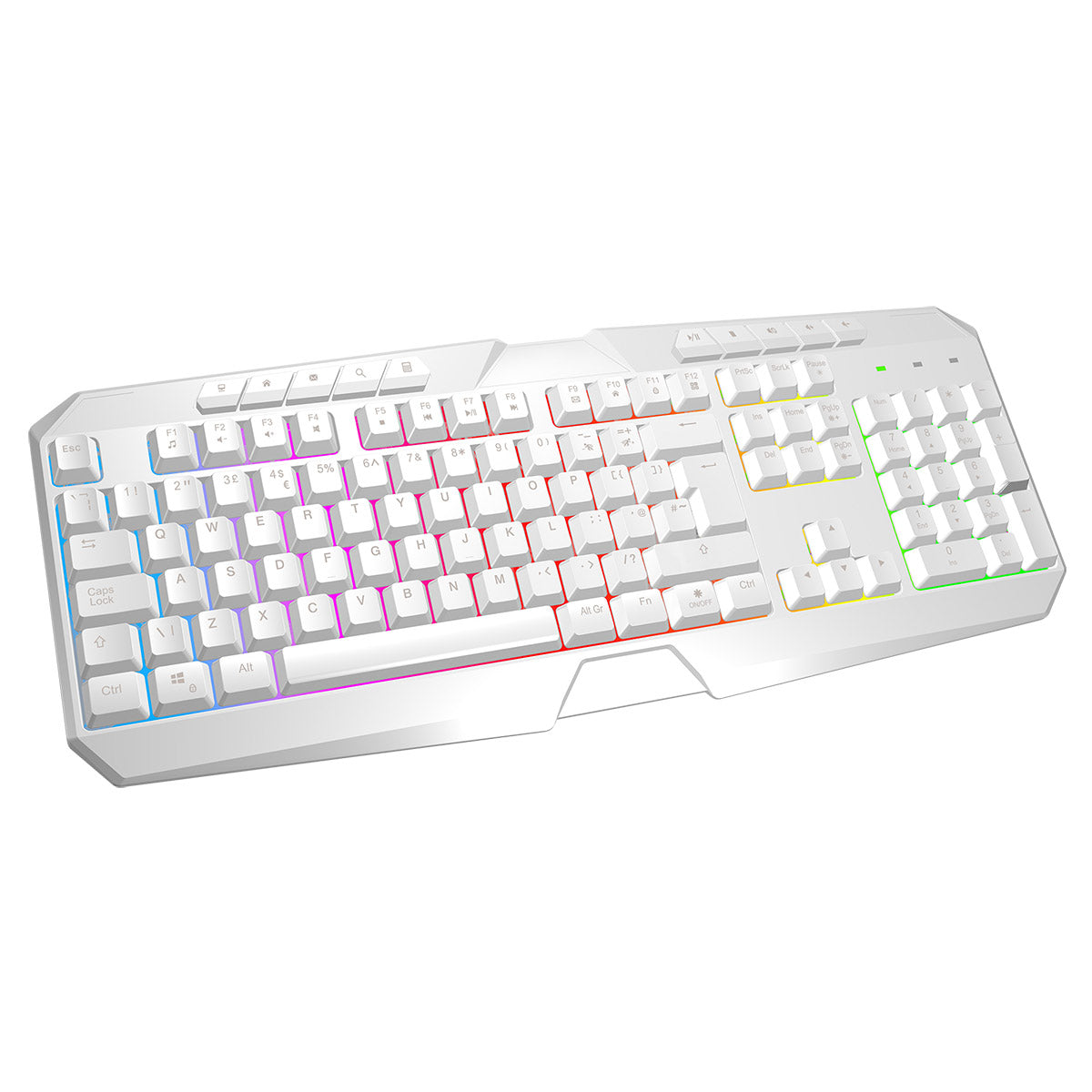 CiT Raptor 4-in-1 Gaming Combo – White