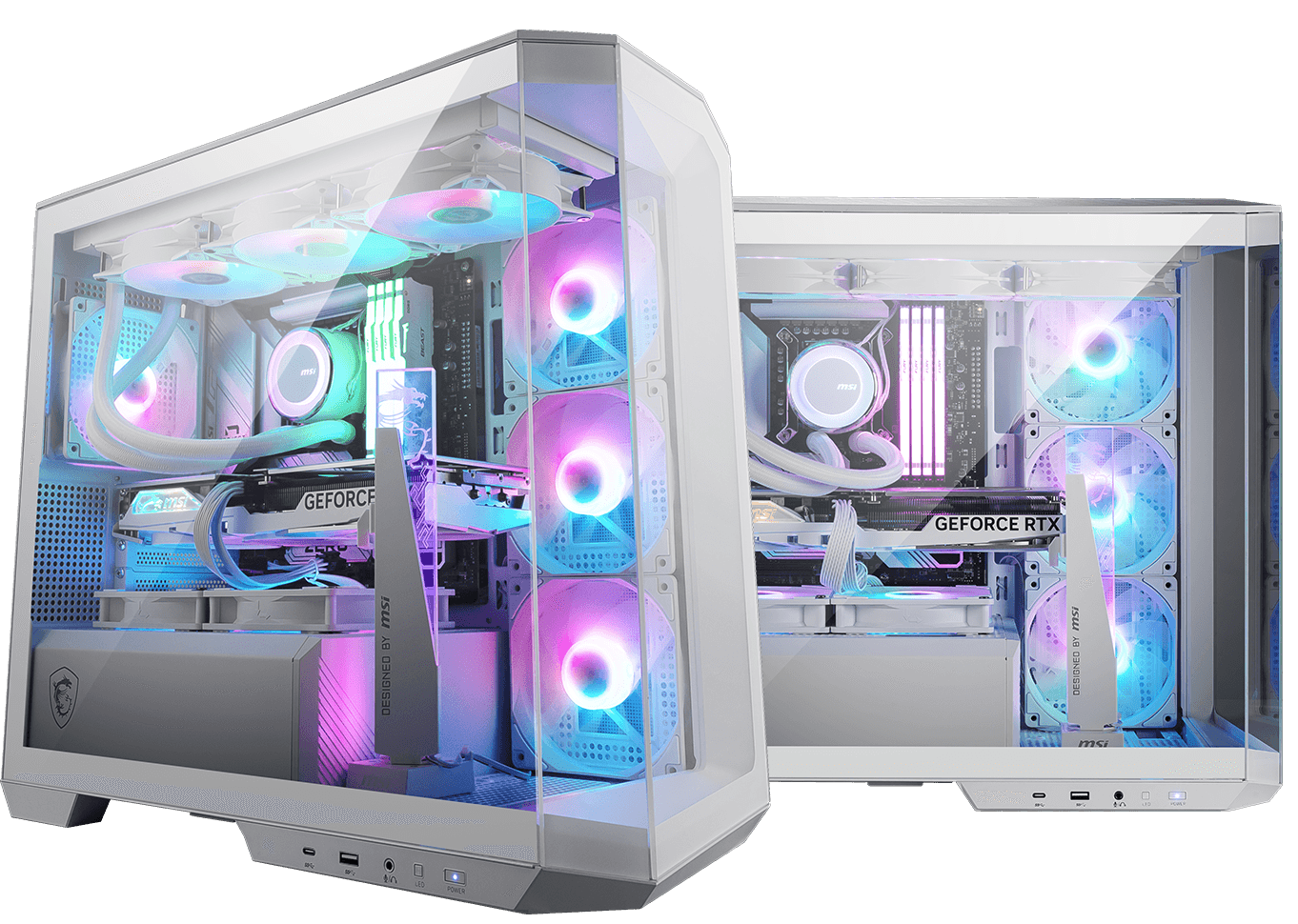MSI MAG PANO 100R PZ WHITE CASE
