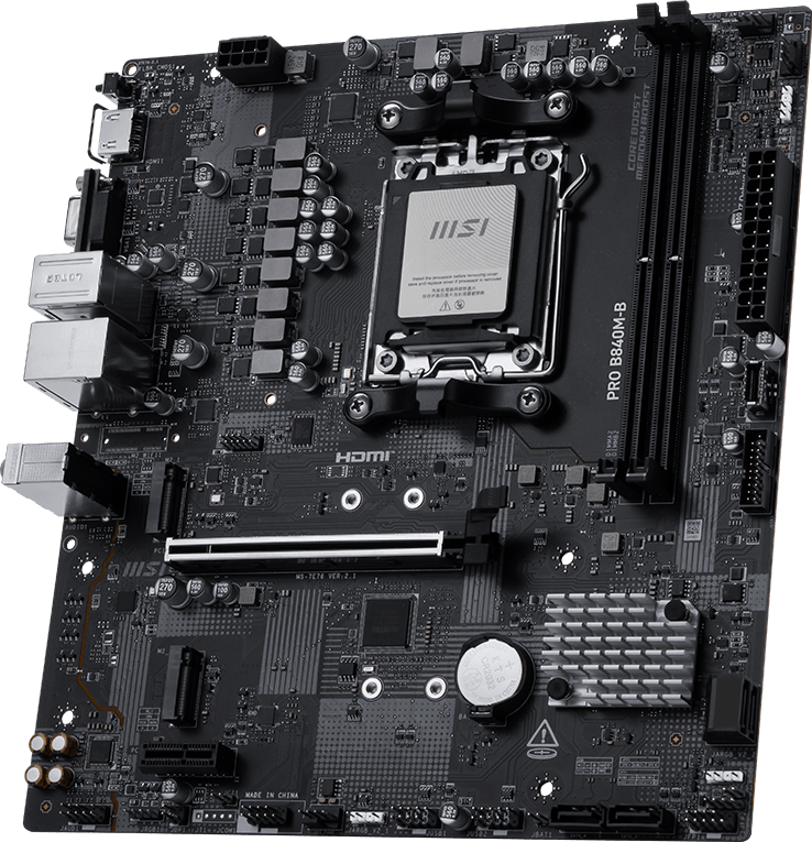 MSI AM5 PRO B840M-B M-ATX