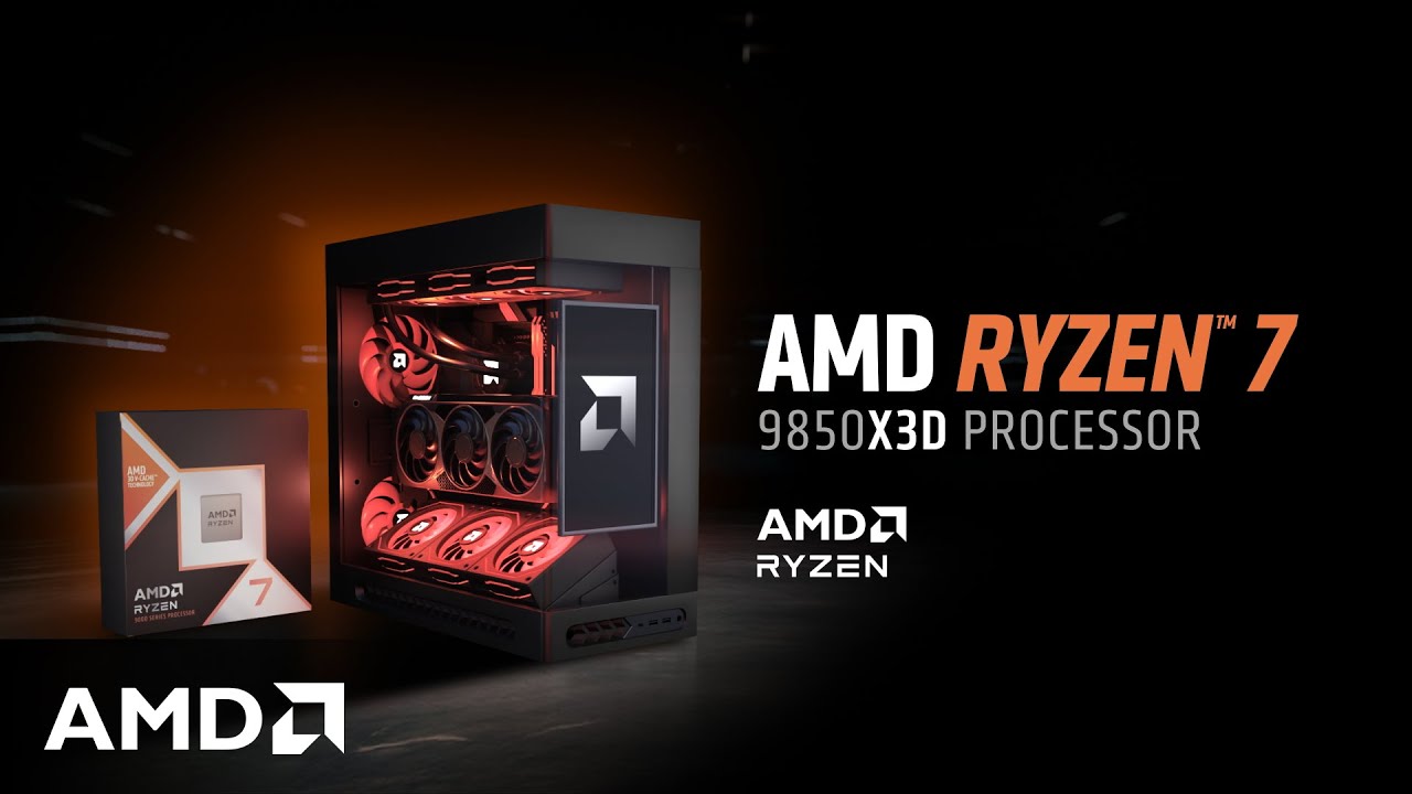 RYZEN 7 9850X3D BOX WITHOUT FAN