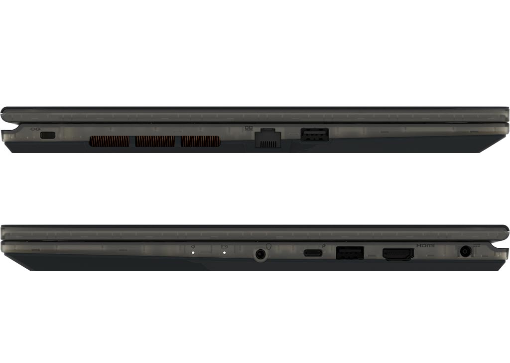 MSI Cyborg 15 Core 7 RTX5050 side USB HDMI connectivity