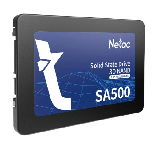 Netac 1TB SA500 SSD, 2.5", SATA3, 3D NAND, R/W 530/475 MB/s, 7mm - Pink Parsnip Computers