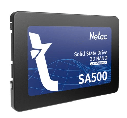 Netac 512GB SA500 SSD, 2.5", SATA3, 3D NAND, R/W 520/450 MB/s, 7mm - Pink Parsnip Computers