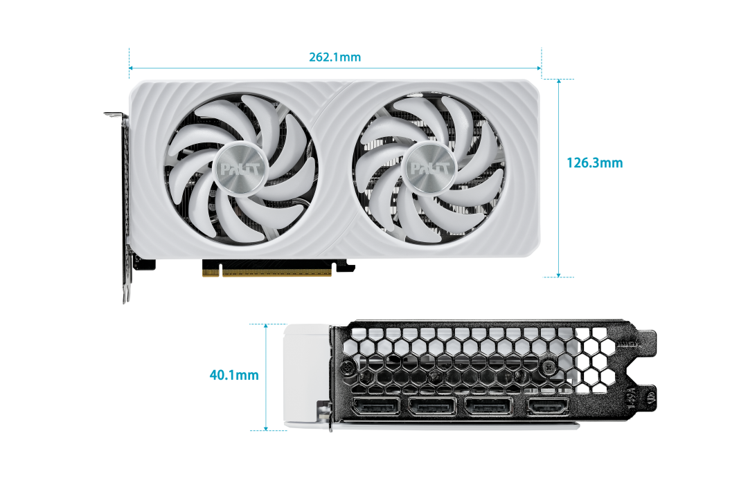 PALIT 5060 TI 16GB OC WHITE