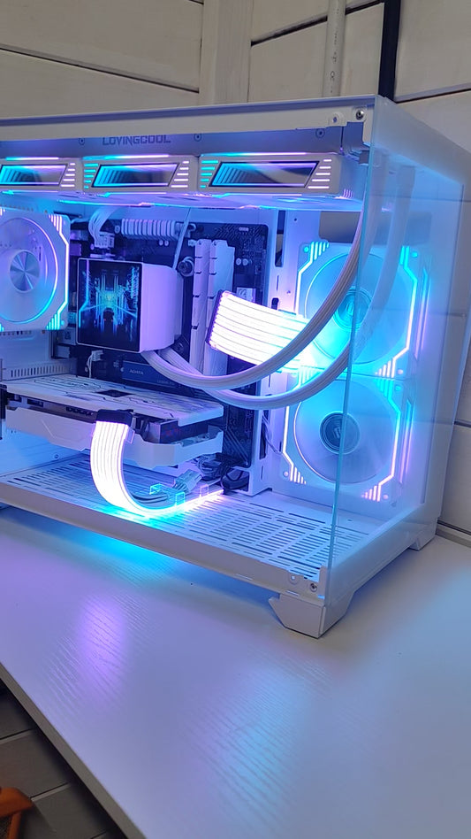 The Kerthika – Ryzen 5 5600XT | RTX 3060 12GB | 32GB RAM | 1TB NVMe | Pink & White Edition