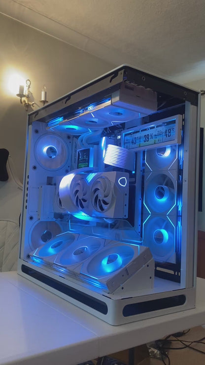 The Summer Final Boss Gaming PC | Ryzen 7 9800X3D | RTX 5070 / 5070 Ti / 5080 | 32GB DDR5 | 2TB Gen5 NVMe | HAVN HS420 White Showcase Build
