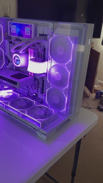 The Molly AM5 – Ryzen 5 | RTX 5060 | 32GB DDR5 | LCD Showcase Gaming PC | Fortnite & GTA | Streaming Ready