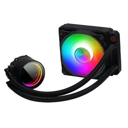 Pro Glacier Watercooler 120mm Black ARGB Infinity - Pink Parsnip Computers