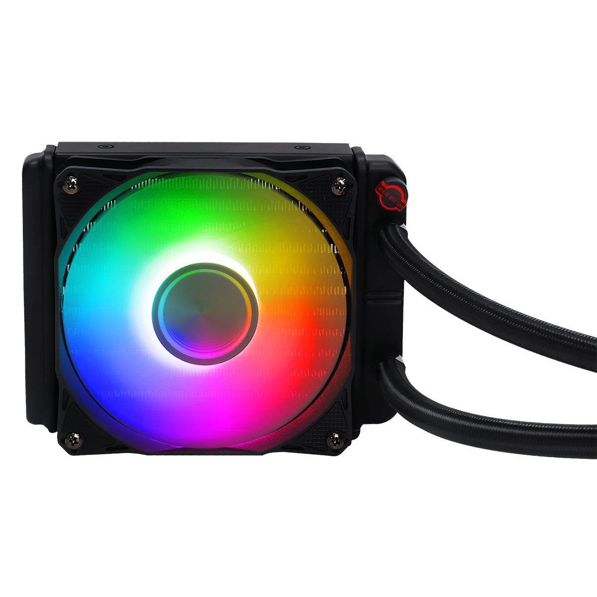 Pro Glacier Watercooler 120mm Black ARGB Infinity - Pink Parsnip Computers