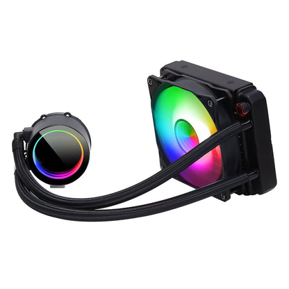 Pro Glacier Watercooler 120mm Black ARGB Infinity - Pink Parsnip Computers