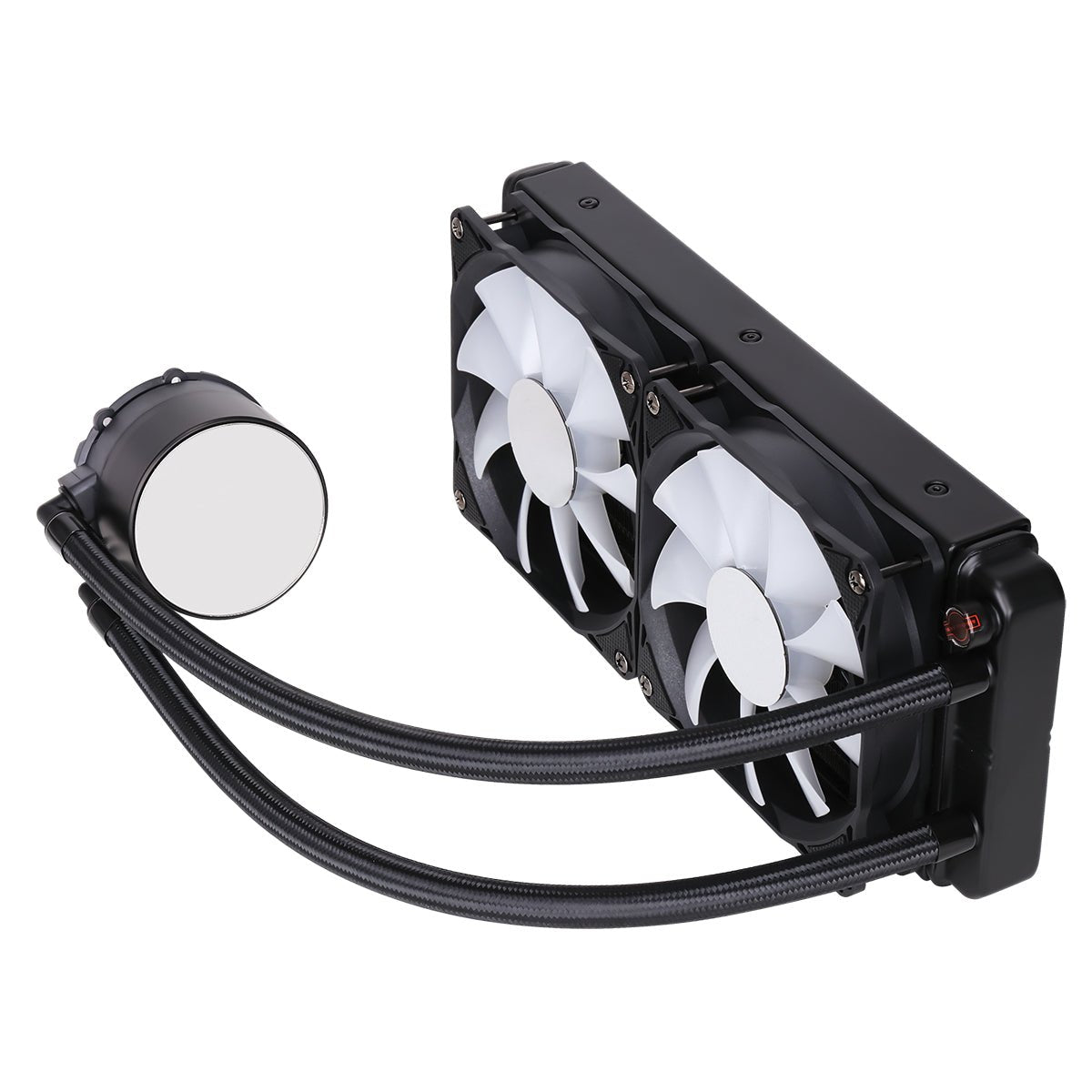Pro Glacier Watercooler 240mm Black ARGB Infinity - Pink Parsnip Computers