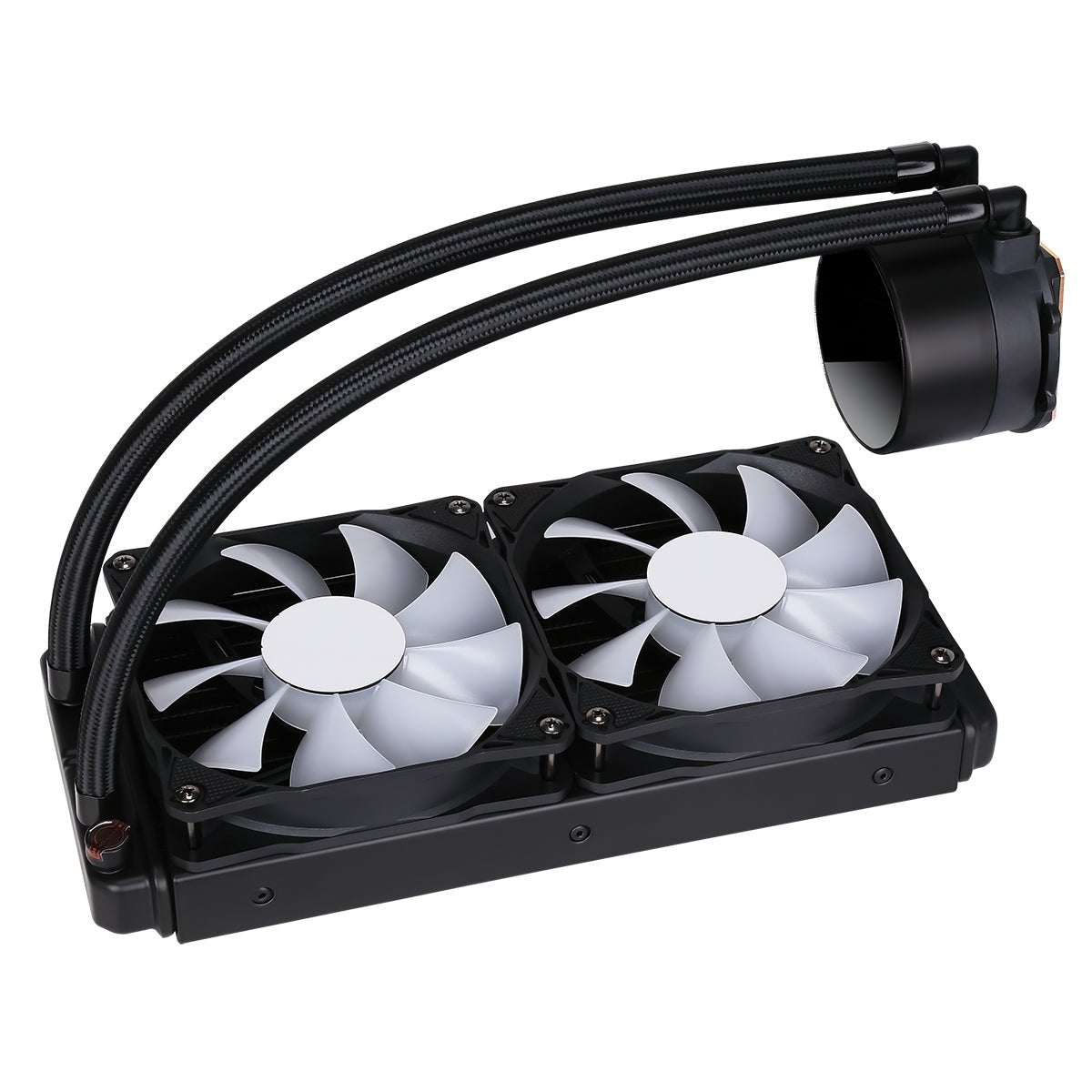 Pro Glacier Watercooler 240mm Black ARGB Infinity - Pink Parsnip Computers