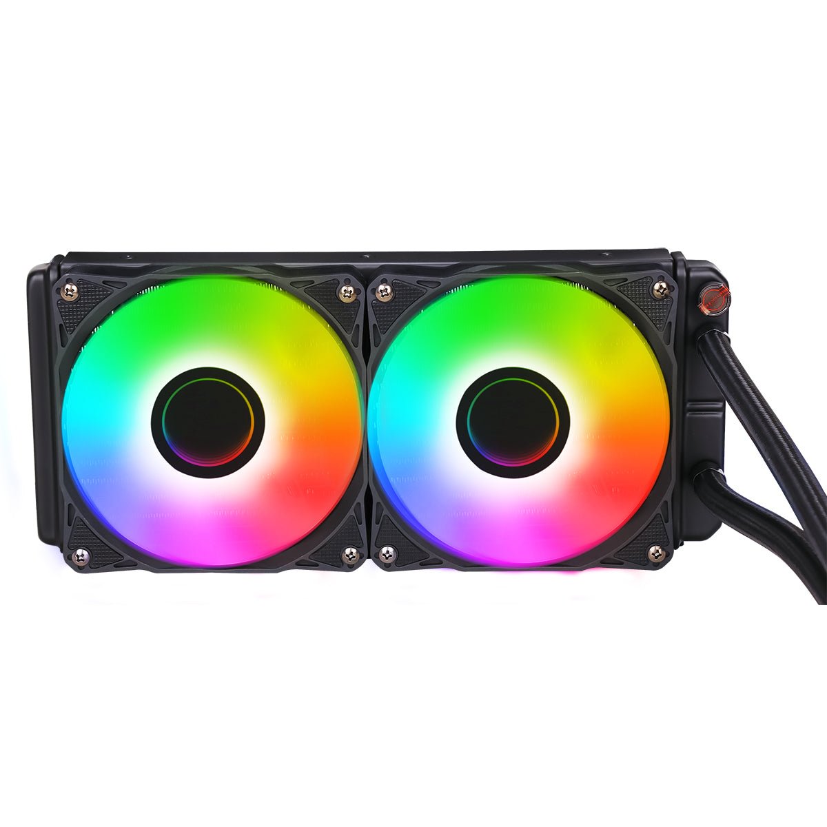 Pro Glacier Watercooler 240mm Black ARGB Infinity - Pink Parsnip Computers