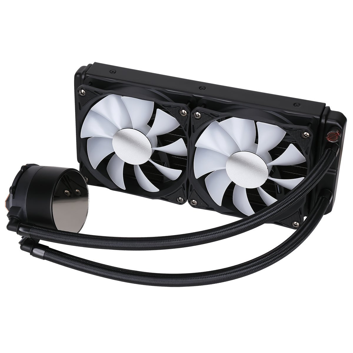 Pro Glacier Watercooler 240mm Black ARGB Infinity - Pink Parsnip Computers